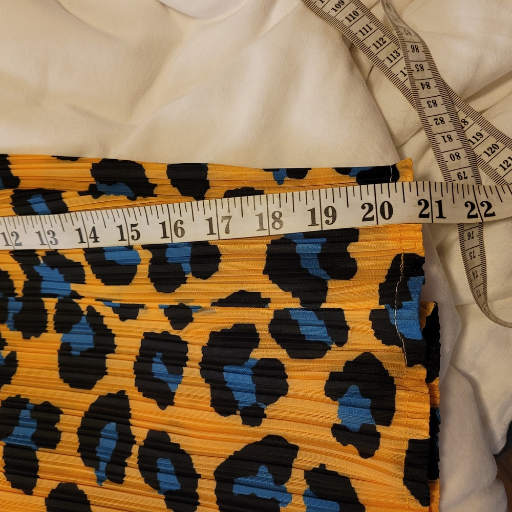 Leopard Print Tube Skirt Sz M-L READ - Picture 6 of 6